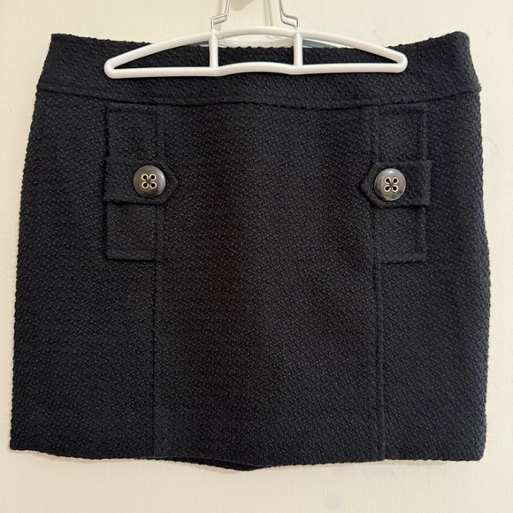Banana Republic Black Textured Mini Skirt - Picture 14 of 15